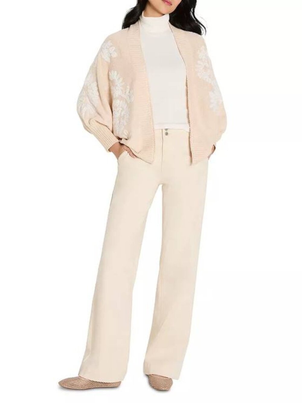 NEW NIC + ZOE Women’s Batwing Cardigan